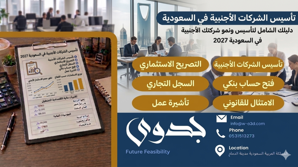 دليل تأسيس الشركات الأجنبية في السعودية: خطوة بخطوة