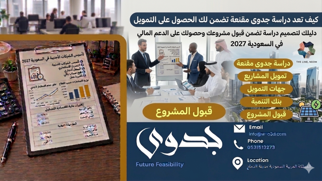 دليلك الشامل: كيف تعد دراسة جدوى مقنعة تضمن لك الحصول على التمويل؟