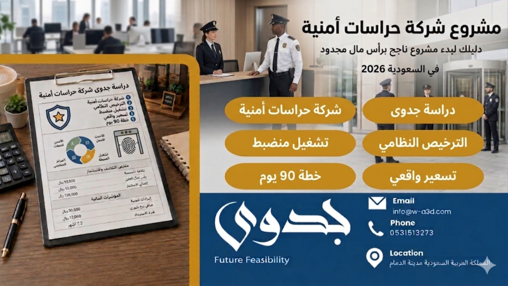 دراسة جدوى مشروع شركة حراسات أمنية شاملة 2026
