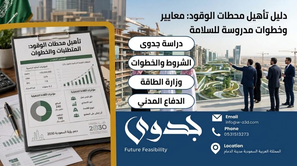 دليل تأهيل محطات الوقود في السعودية