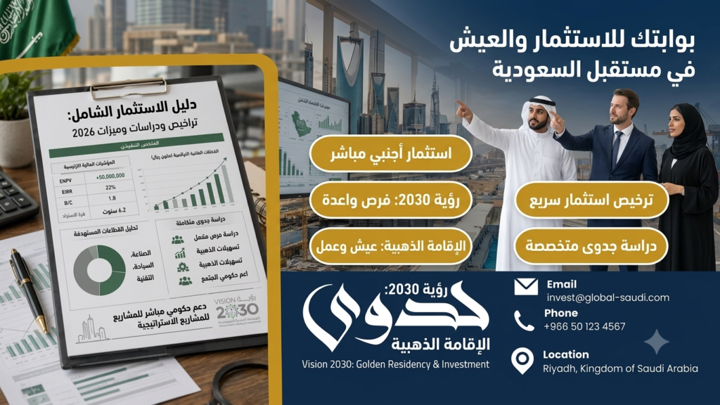 دليل الاستثمار في السعودية لغير السعوديين
